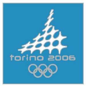  Torino 2006 Winter Olympics Square Logo Pin Sports 