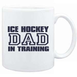  New  Ice Hockey  Dad In Training  Mug Sports