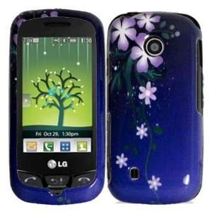  Nightly Flower Hard Case Cover for LG Cosmos Touch VN270 