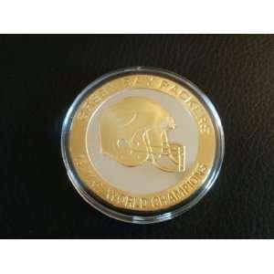   Commemorative Coin Green Bay Packers Superbowl Champs 