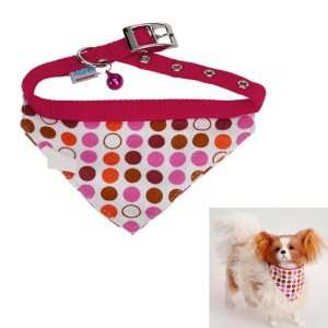   Patterns Pet Dog Bandana Collar Scarf Neckerchief Size L