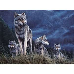  Wolves on High Ground by Drjeremy Paul. Best Quality Art 