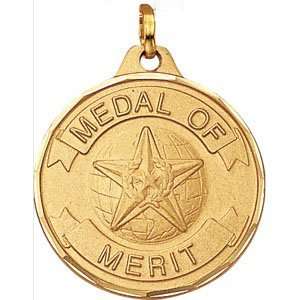  Medal Of Merit Award Medals   1 1/4