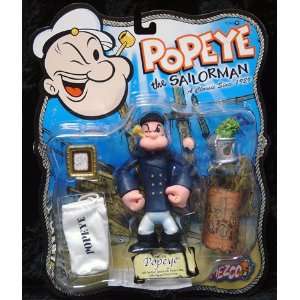  Popeye the Sailorman  Pea Coat Popeye Action Figure Toys 