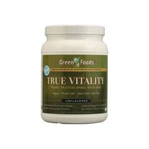  Green Foods True Vitality Plant Protein Shake with DHA 