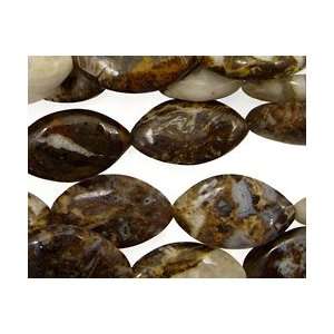  Brioche Agate Beads Horse Eye 19x12mm Arts, Crafts 