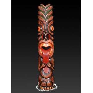    Hawaiian Primitive Tiki Mask Polynesian Art 