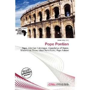  Pope Pontian (9786200766762) Iosias Jody Books