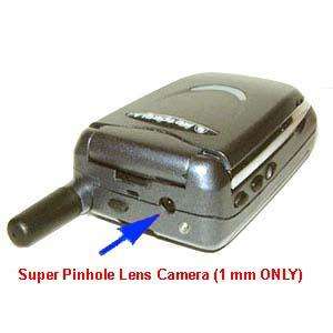 C12 2.4G Wireless CH4 2468MHz Phone Pinhole Camera  
