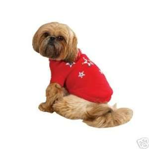  Zack &Zoey Twinkling Stars HOLIDAY DOG Sweater EX LARGE 
