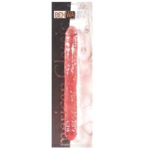  Double dong 12inches jelly pink