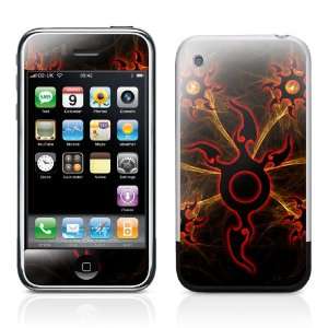  Garskin Protective Skin for iPhone 3GS   Fire Surge Design 