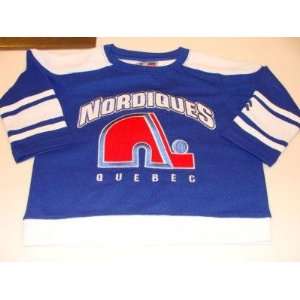  2011 12 Quebec Nordiques Youth Large Mesh Fashion Jersey 