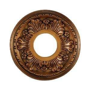  Acanthus Medallion 11 Inch In Antique Bronze Finish