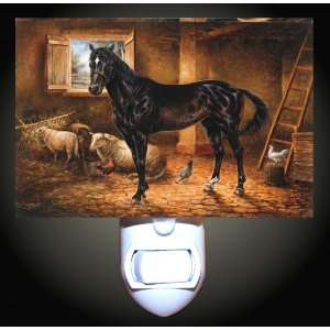  Throughbred Horse Decorative Night Light