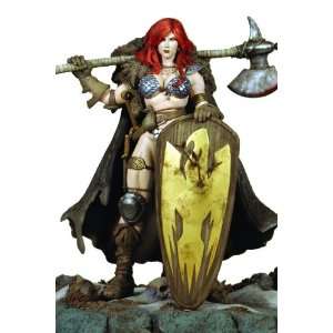 Dynamite Select Frank Cho Red Sonja Statue Toys & Games