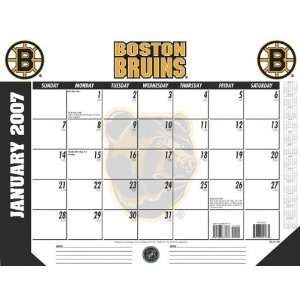  Boston Bruins 22x17 Desk Calendar 2007