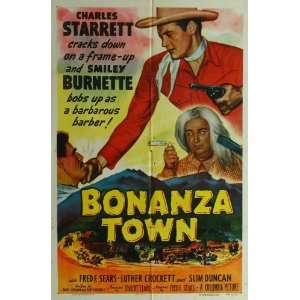  Bonanza Town (1951) 27 x 40 Movie Poster Style B