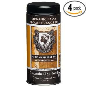 Caranda Fine Foods African Herbal Tea, Organic Bassa Blood Orange Tea 