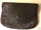 Delill Beaded Shoulder Evening Purse Made in Macau  