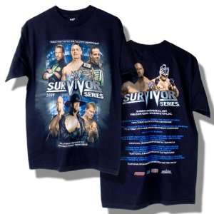  WWE Official Survivor Series 2009 Event Adult Medium T 