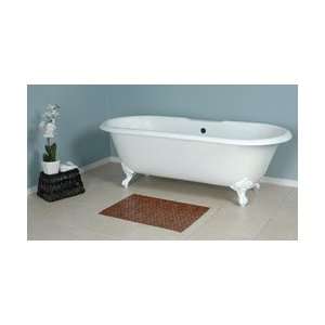 Bella Casa 67 Cast Iron Double Ended Tub with No Drillings   BC67DE0S