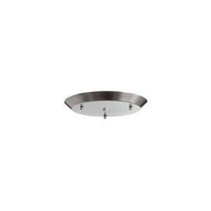   Voltage 3 Port Round Canopy Size 8 H x 12 W x 12 D, Finish White