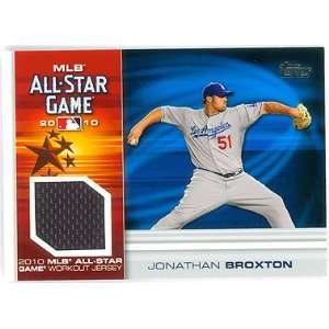  Jonathan Broxton 2010 Topps Updates All Star Jersey 