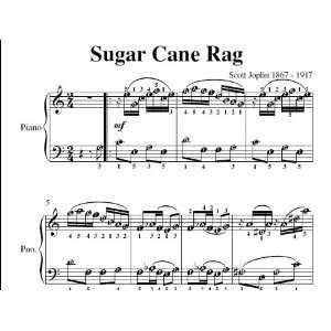   Cane Rag Scott Joplin Easy Piano Sheet Music Scott Joplin Books
