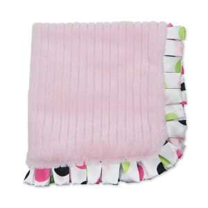  Babycakes of Scottsdale My First Mink Blanket Pink Dots 