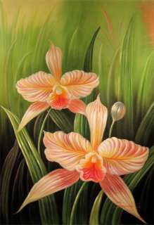Tropical Flower Hawaii Tahiti Bahamas Art Oil Painting  