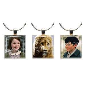  The Chronicles of NARNIA ~ Scrabble Tile Wine Glass Charms 