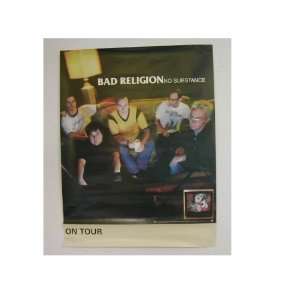 Bad Religion Promo Poster No Substance