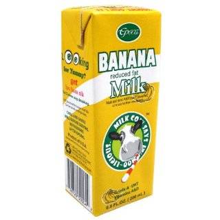 Epoca Banana Flavored Reduced Fat Milk, 6.8oz. per unit (24 units per 