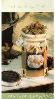 Ball Jar Art craft kit~Nature Scents~gift paper piecing  