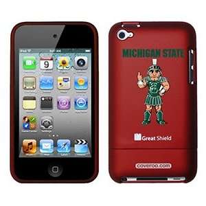  Michigan State Sparty on iPod Touch 4g Greatshield Case 