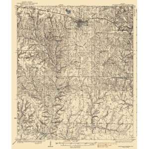  USGS TOPO MAP DE FUNIAK SPRINGS FLORIDA (FL) 1938