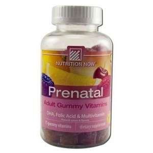 Nutrition Now Dietary Supplements Prenatal 75 count Gummy Vitamins for 