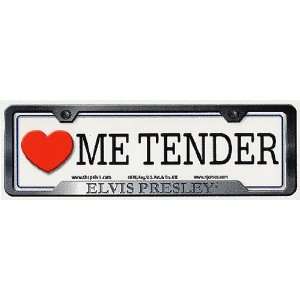  Love Me Tender Bumpersticker 