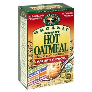 Natures Path Hot Organic Oatmeal Variety Pack, 8 ct, 14 oz 