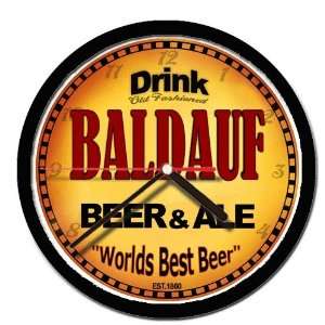  BALDAUF beer and ale wall clock 