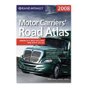  2008 Motor Carriers` Road Atlas, Soft Cover, 208 Pages 