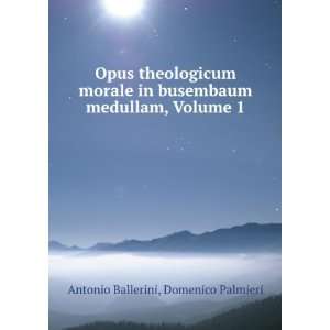   Busembaum Medullam, Volume 1 (Latin Edition) Antonio Ballerini Books