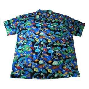  Coral Reef Tropical Fish Hawaiian Shirt