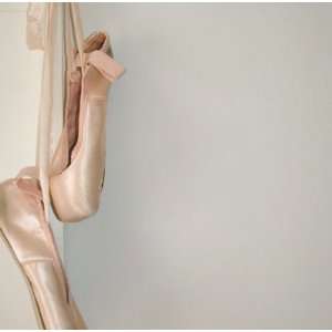  Hanging Ballet Shoes 12 x 12 Paper