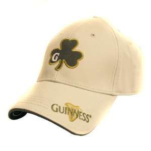  Guinness Shamrock B Ball Cap (Cream)