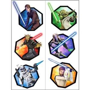   Wars Clone Wars Temporary Tattoo Party Favors (12 ct) Toys & Games