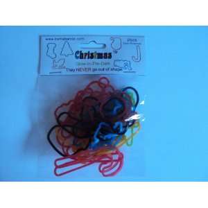  Bama Bandz Glow in the Dark Christmas 24ct Silly Holiday 