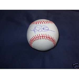  Jered Weaver Signed Baseball   OML COA   Autographed 