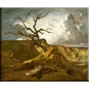 Landscape near the Sea 16x13 Streched Canvas Art by Couture, Thomas